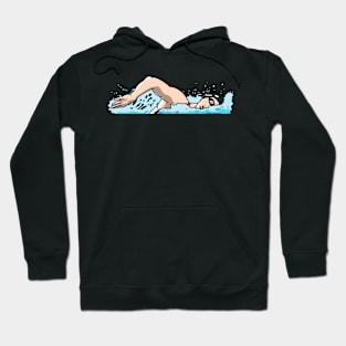 Female swimmer Hoodie